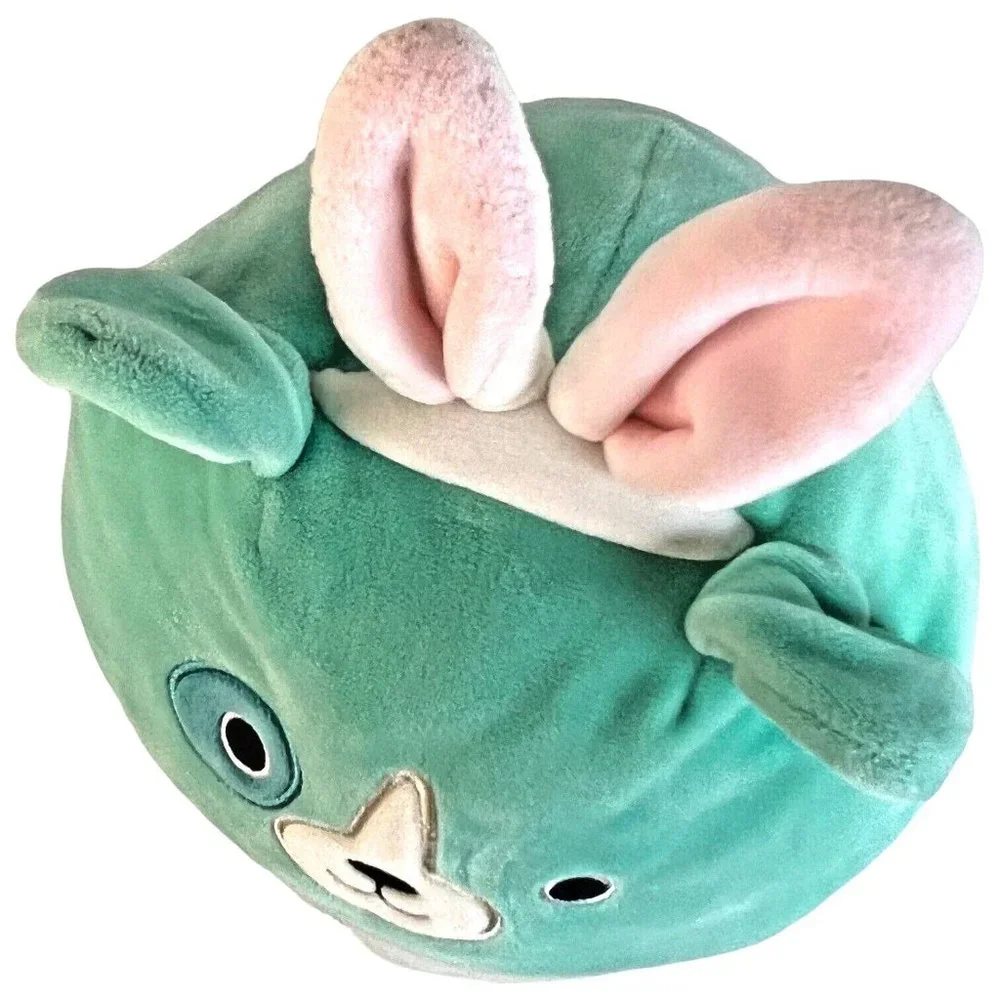 Squishmallow Plush Donnie The Teal Easter Dog Bunny 8 IN Kellytoy Stuffed Animal